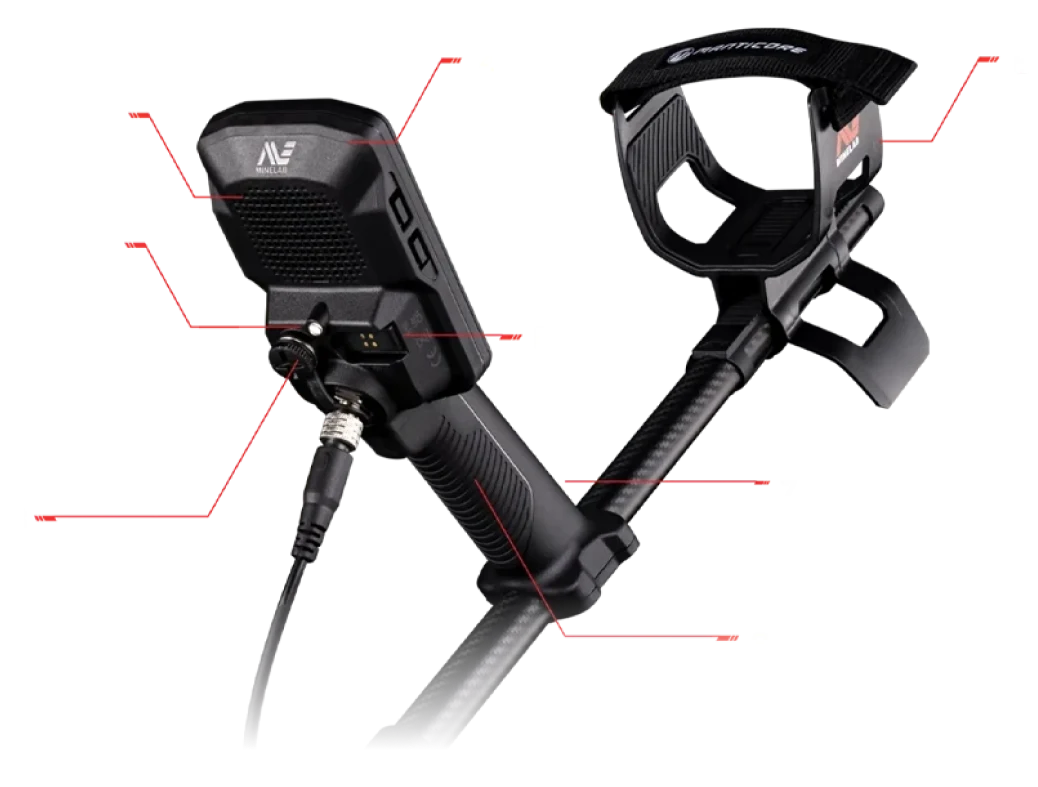Giresun Minelab Manticore - Kontrol paneli