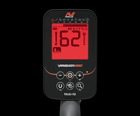 Giresun Minelab Vanquish 540 - VANQUISH ekran ve saha kontrolü